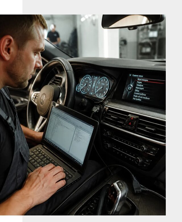 Русификация приборной панели BMW для авто в Оренбурге от компании