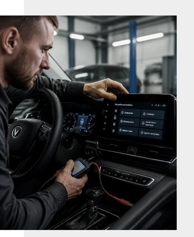 Русификация Changan CS55 и мультимедиа под ключ в Оренбурге