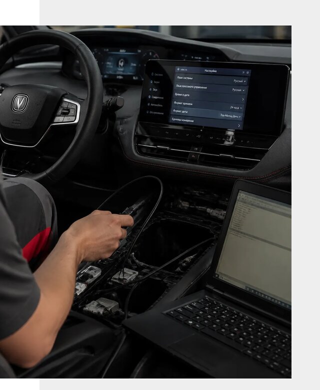 Русификация автомобиля Changan UNI-K под ключ в Оренбурге