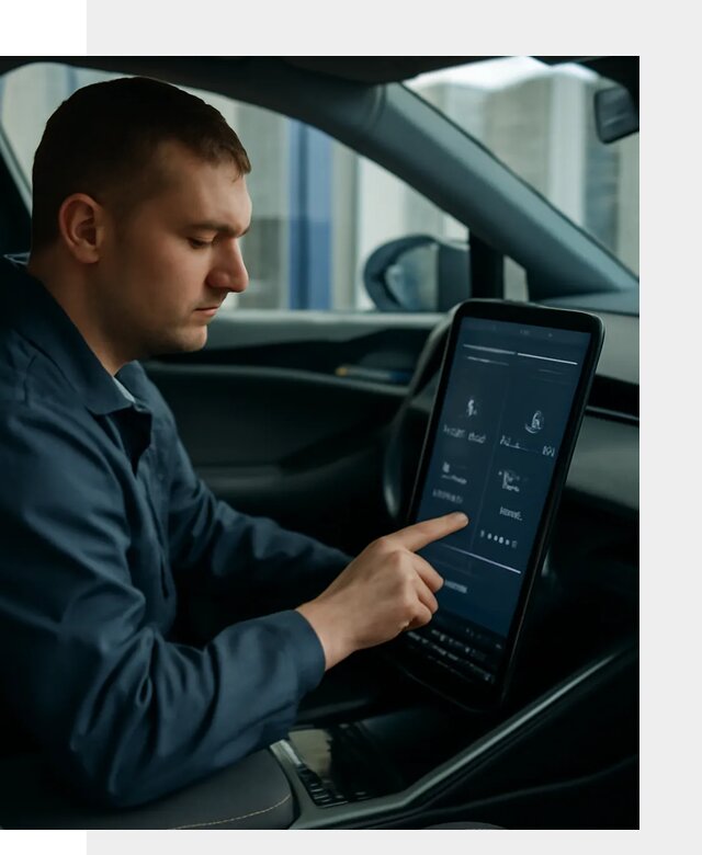 Русификация мультимедиа и приборной панели Deepal SL03 в Оренбурге