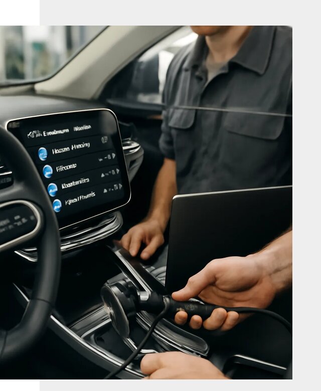 Установка приложений Geely для мультимедиа автомобиля в Оренбурге