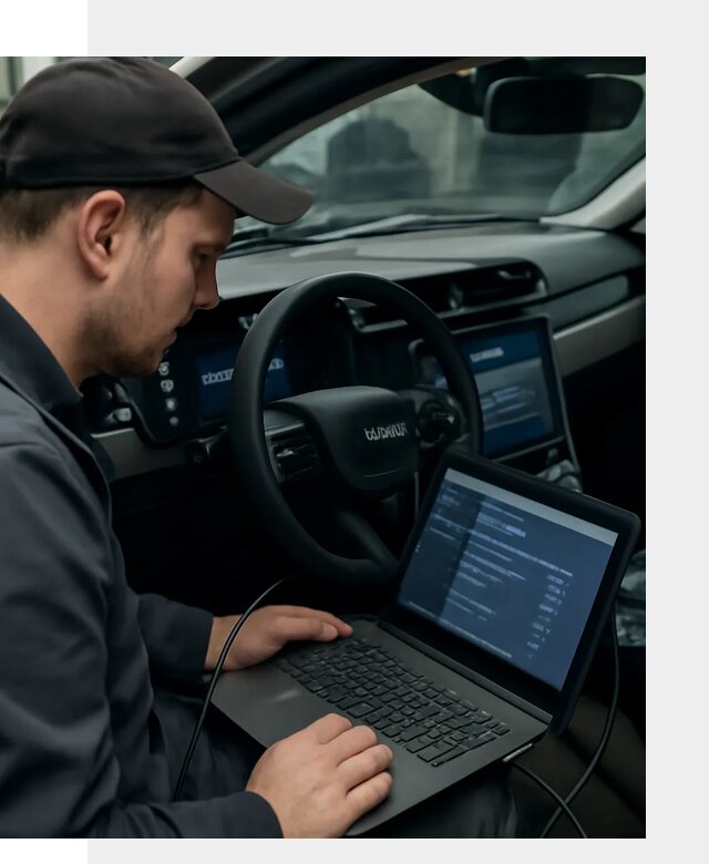 Профессиональная русификация автомобилей Lynk Co в Оренбурге