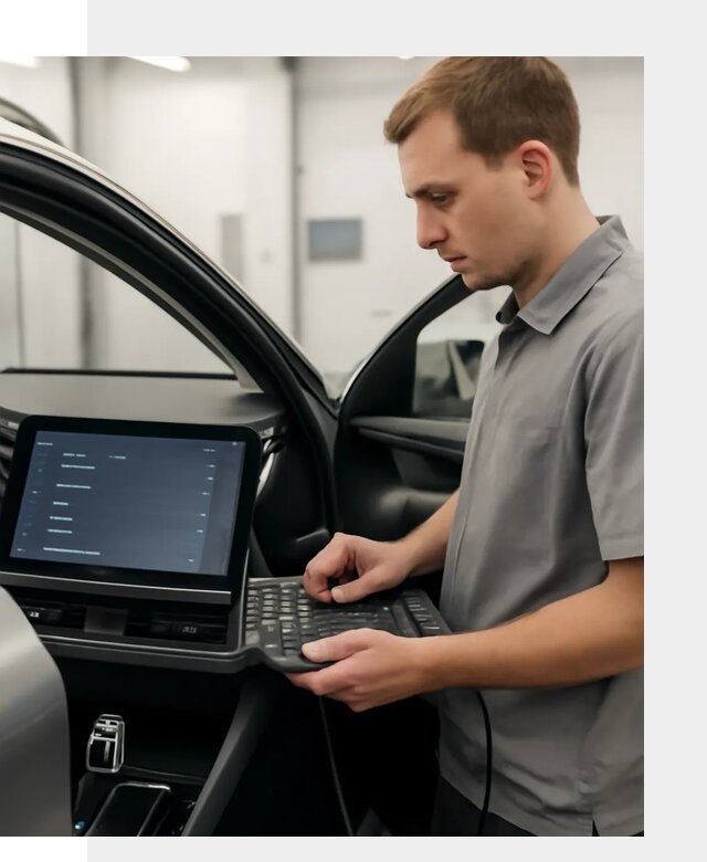 Русификация мультимедиа автомобилей Lynk Co в Оренбурге