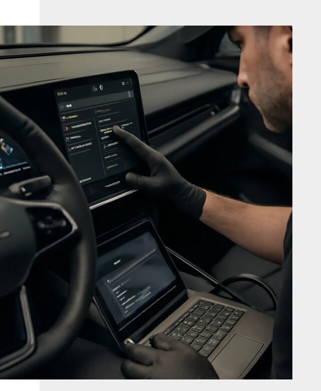 Русификация приборной панели Rising автомобиля в Оренбурге