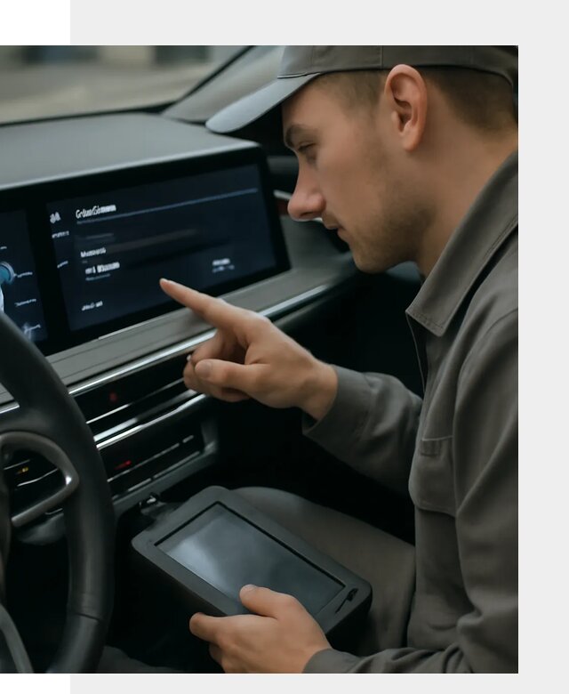 Русификация приборной панели автомобиля Voyah в Оренбурге