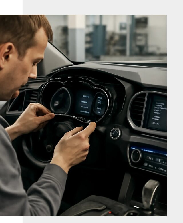 Русификация приборной панели автомобилей Hyundai в Оренбурге