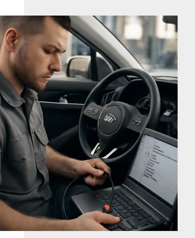 Русификация приборной панели Kia для автомобилей в Оренбурге