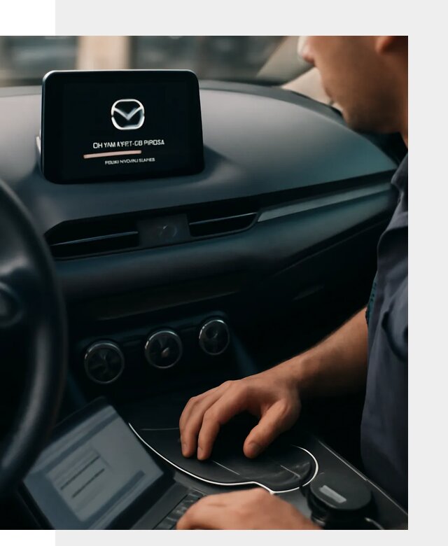 Установка приложений Mazda на мультимедийную систему в Оренбурге