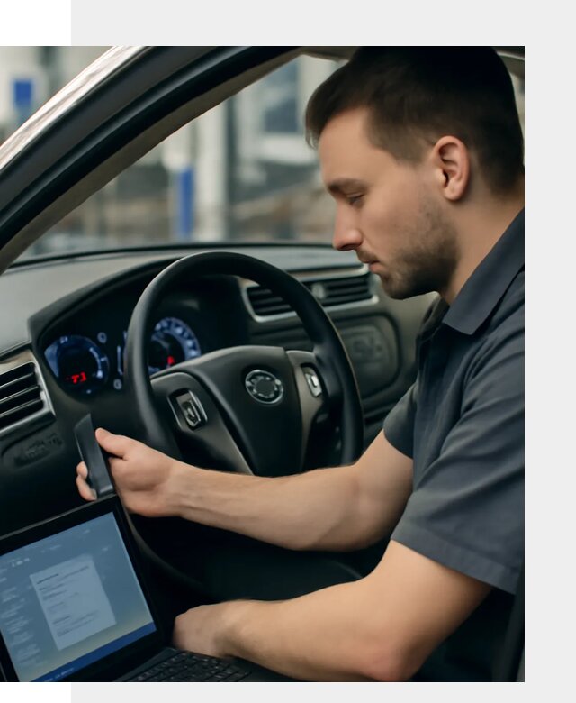 Русификация приборной панели Nissan для авто в Оренбурге