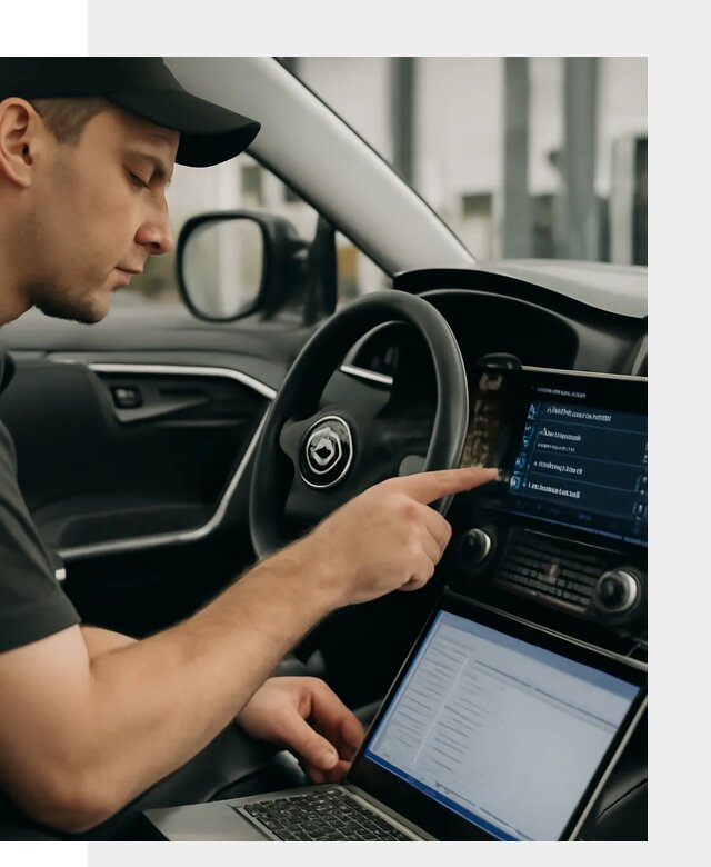 Русификация мультимедиа Toyota для автомобилей в Оренбурге