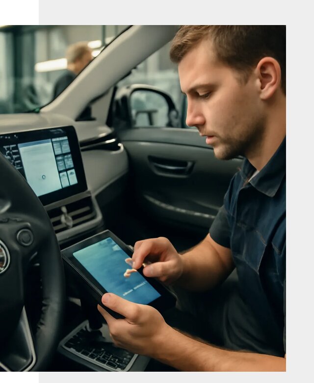 Установка приложений Toyota на мультимедиа в Оренбурге